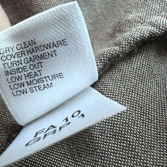 St. John Drawstring Track Jacket Viscose And Wool Olive Green Size Medium - Picture 8 of 12